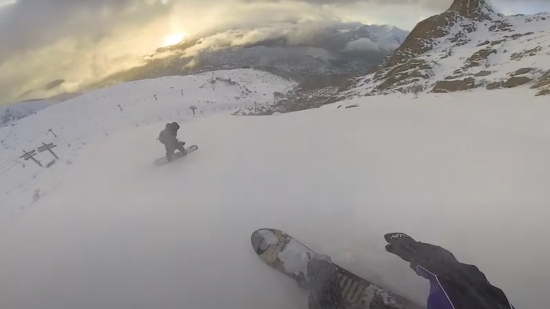 Mati Schmitt y un gran comienzo de temporada de invierno en Bariloche