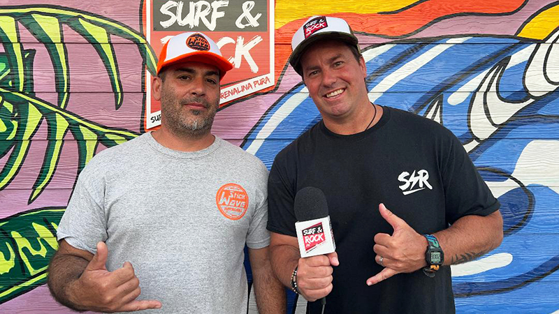 Entrevista con Hernán Morvil, shaper de Stick Wave surfboards en Surf & Rock TV