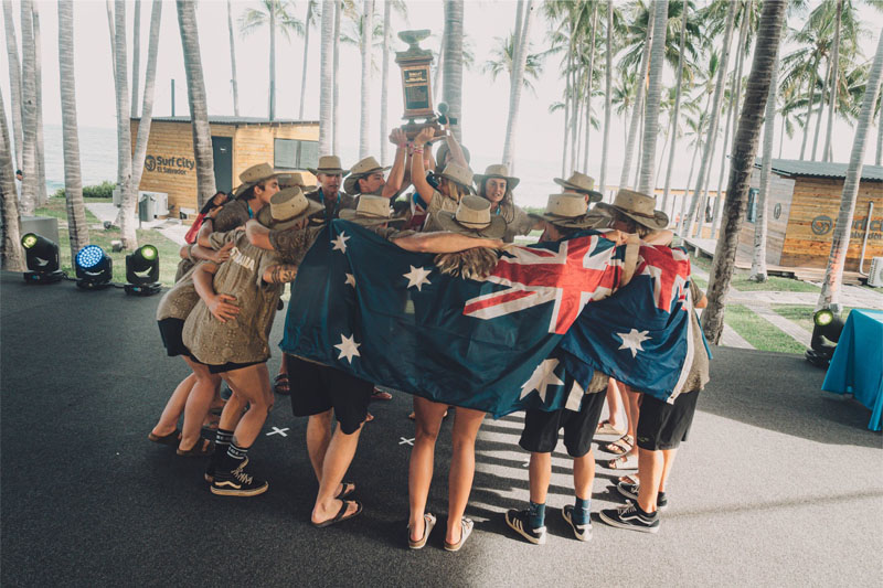 Australia hace historia con su décimo título en el 2026 Surf City El Salvador ISA World Junior Surfing Championship