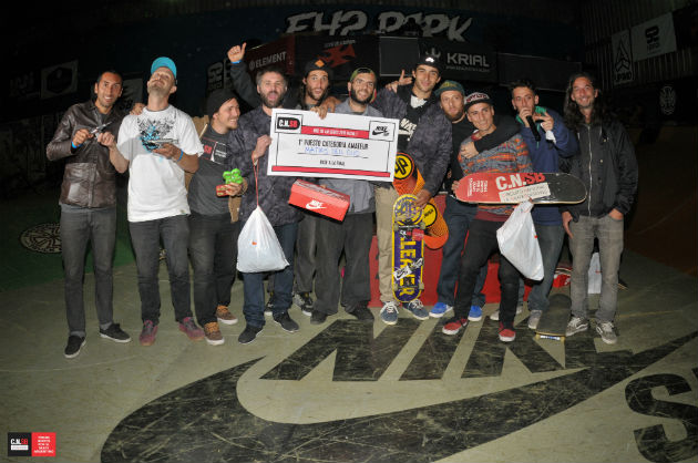 1er puesto AMATEUR SERIES MATIAS DELL OLIO